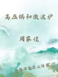 高压锅和微波炉